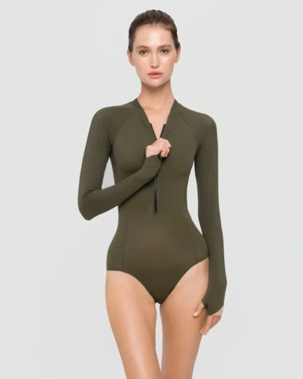 g sleeve army swimwear