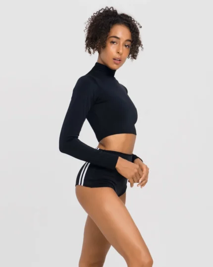 jupiter long sleeve bikini top