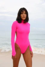 luna neon pink long sleeve