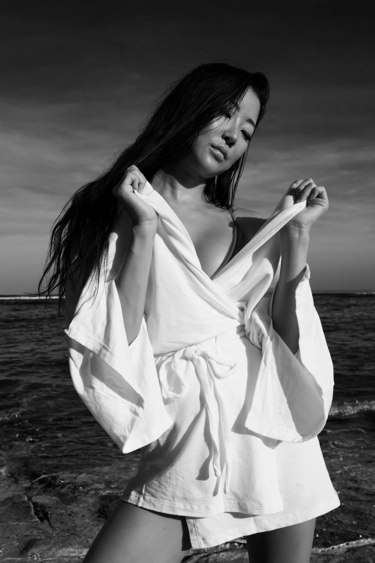 organic-french-terry-kimono-short-robe-