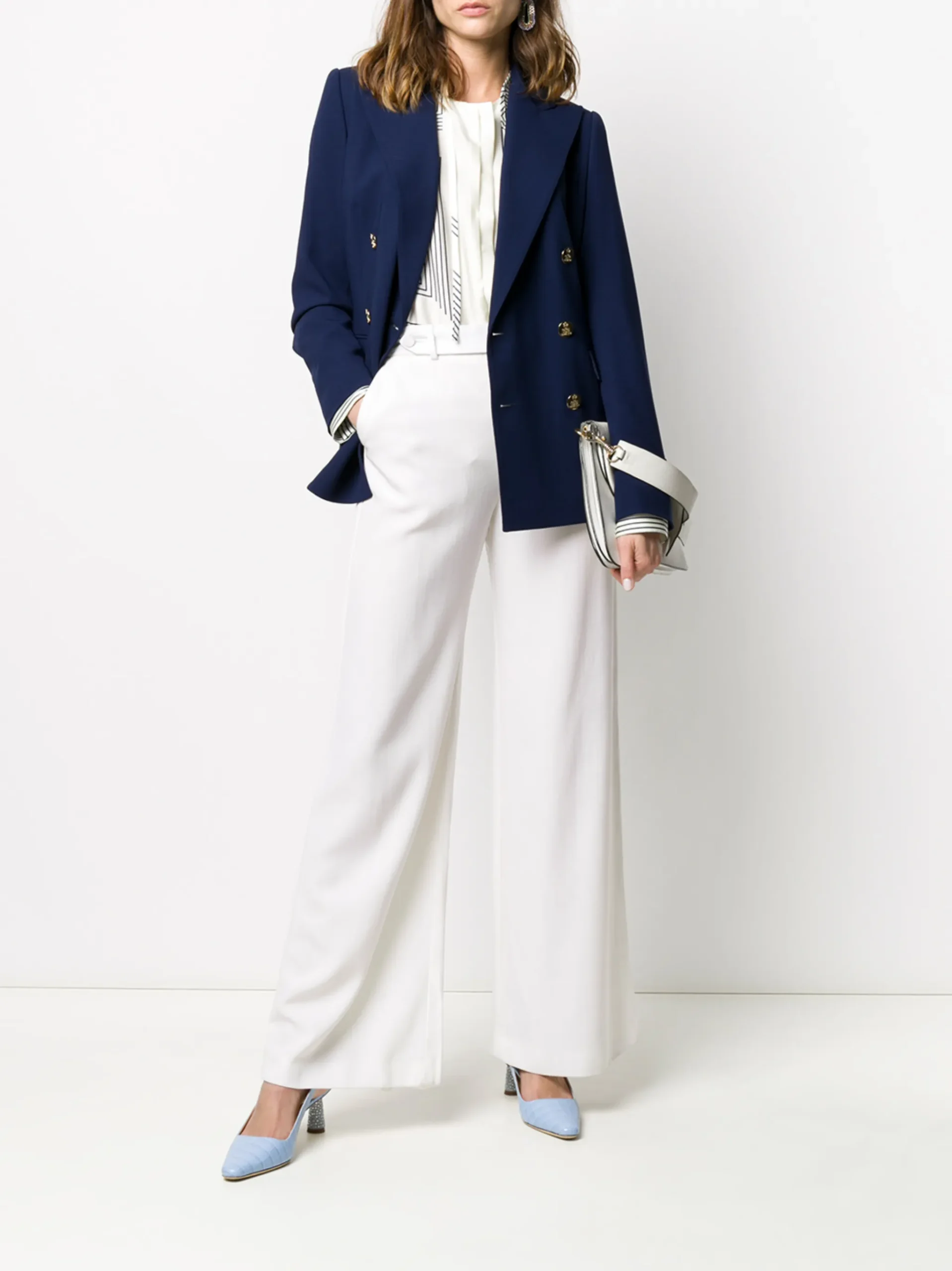 tailored double-breasted blazer Tailored double-breasted blazer